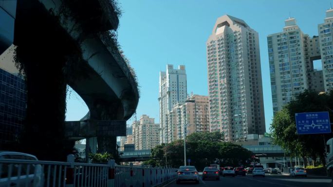 厦门城市交通街景