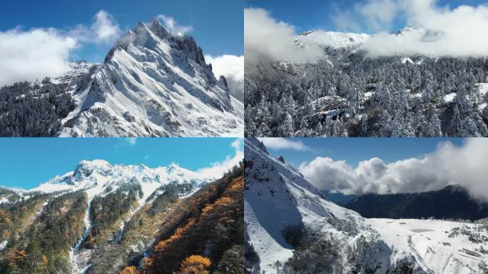 碧罗雪山孔雀山德贡公路