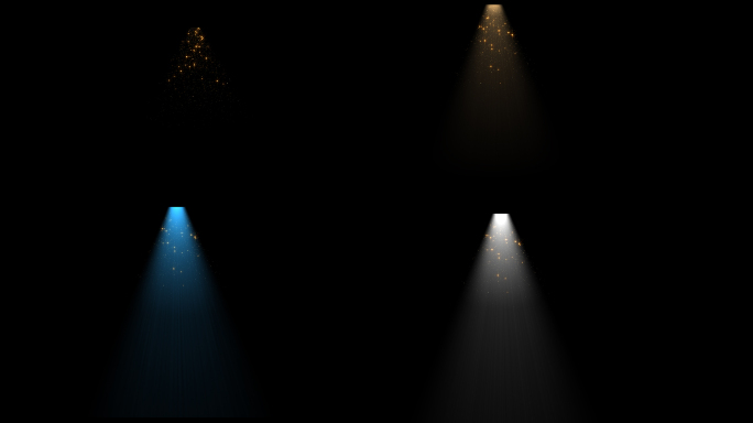 唯美舞台灯光效果4K 可修改多种样式