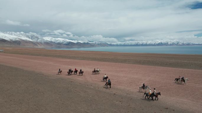 文布南村赛马活动 西藏那曲市尼玛县文布乡