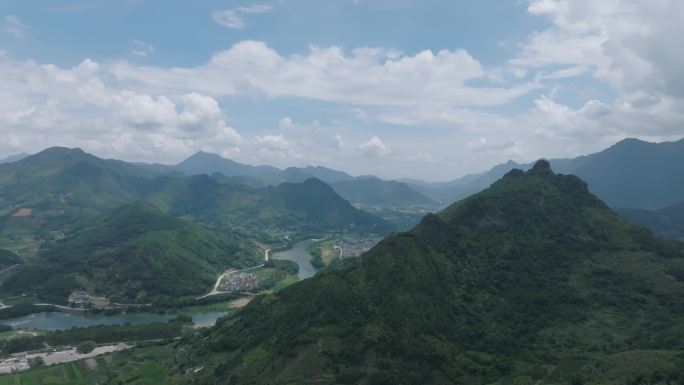 霍童山 山川湖海 重峦叠嶂 自然风光