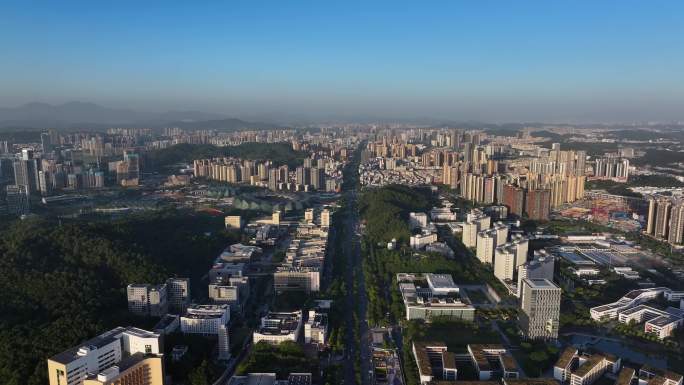 香港中文大学 深圳信息职业技术学院航拍