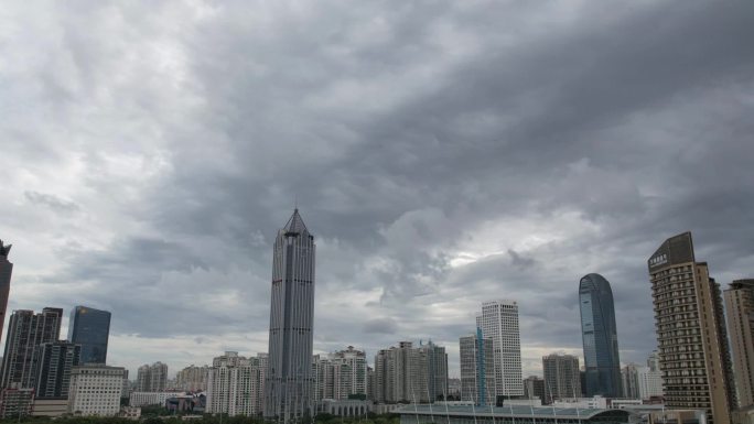 城市风光延时