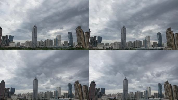 城市风光延时