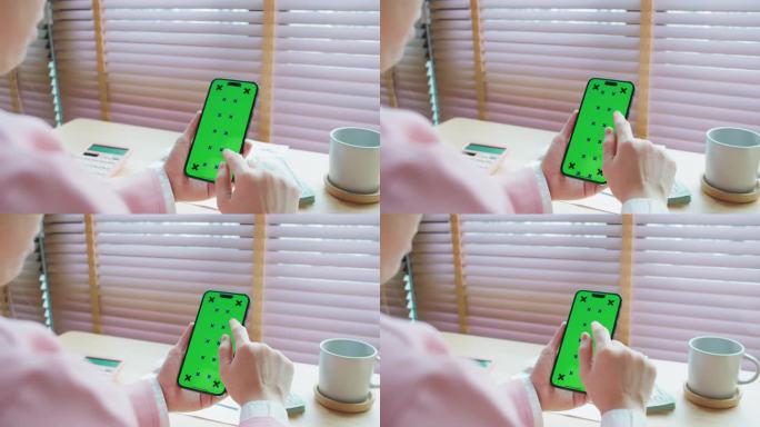 使用绿屏智能手机通道抠屏抠绿