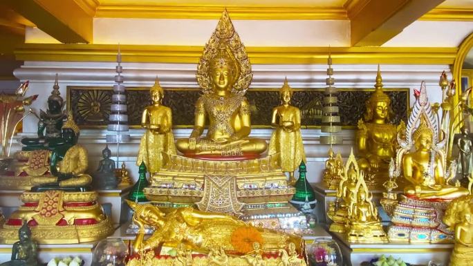 泰国曼谷金山寺的佛寺沙基寺