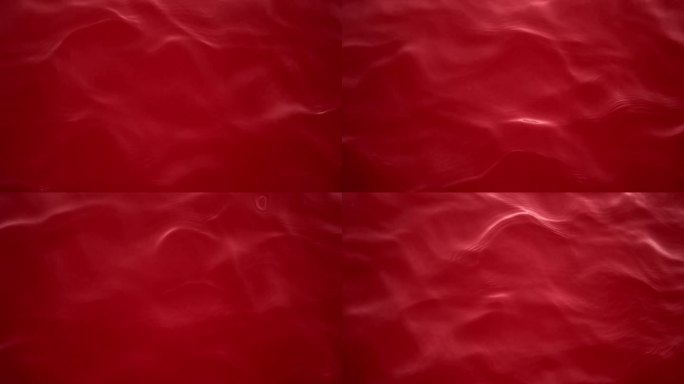 一个抽象的动画多色背景的红色，让人联想到一个激动人心的大海，痕迹的波浪，斑点，眩光深奥，神秘主义，魔