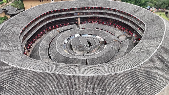 福建永定土楼王大鱼海棠