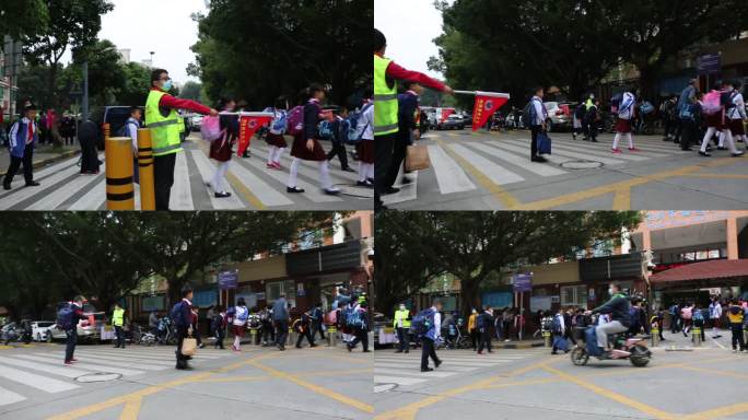 护学岗 家长 义工  小学 深圳 学校