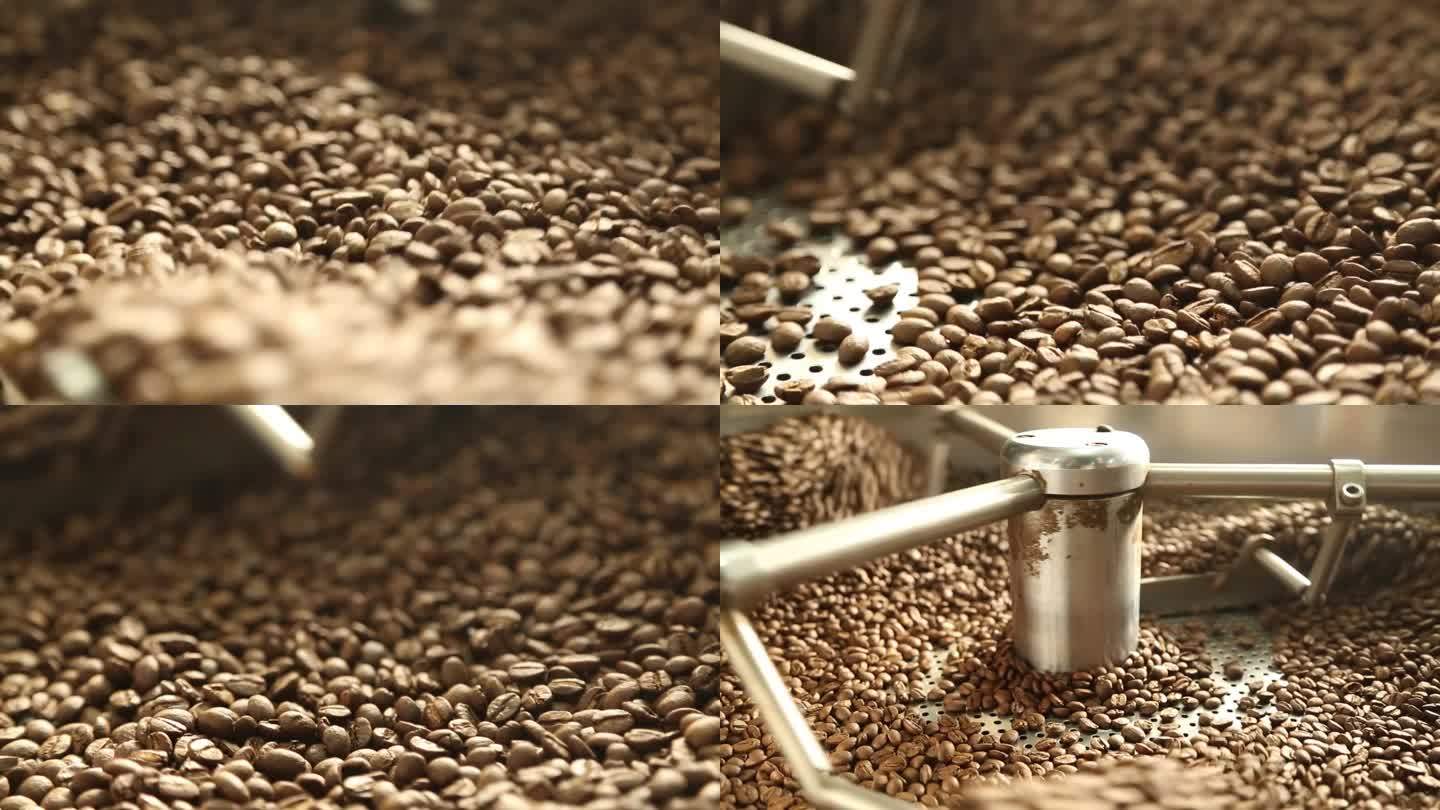工厂炒咖啡豆