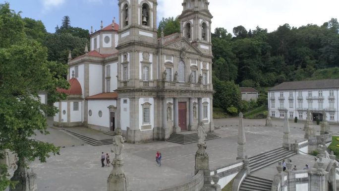 葡萄牙圣所《布拉加山的耶稣降生》航拍