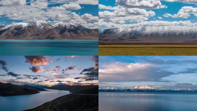 西藏风光全集雪山云海湖泊星空