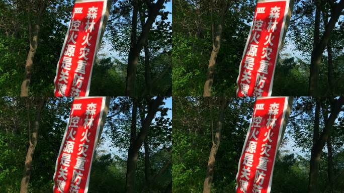 森林防火标语