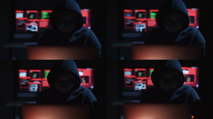 匿名电脑黑客黑客帝国偷盗罪犯