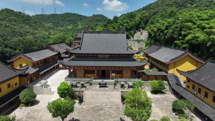 大雄讲寺 航拍大雄讲寺