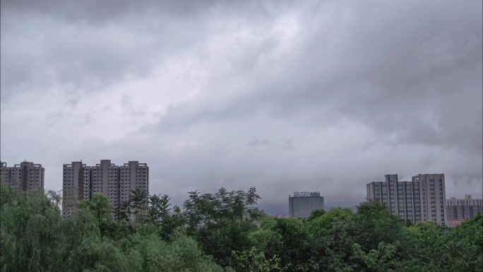 原创 延时视频 宝鸡市  通用城市风景