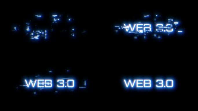 Web 3.0字覆盖与数字故障