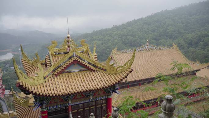 观音寺 古建筑 寺庙 空镜