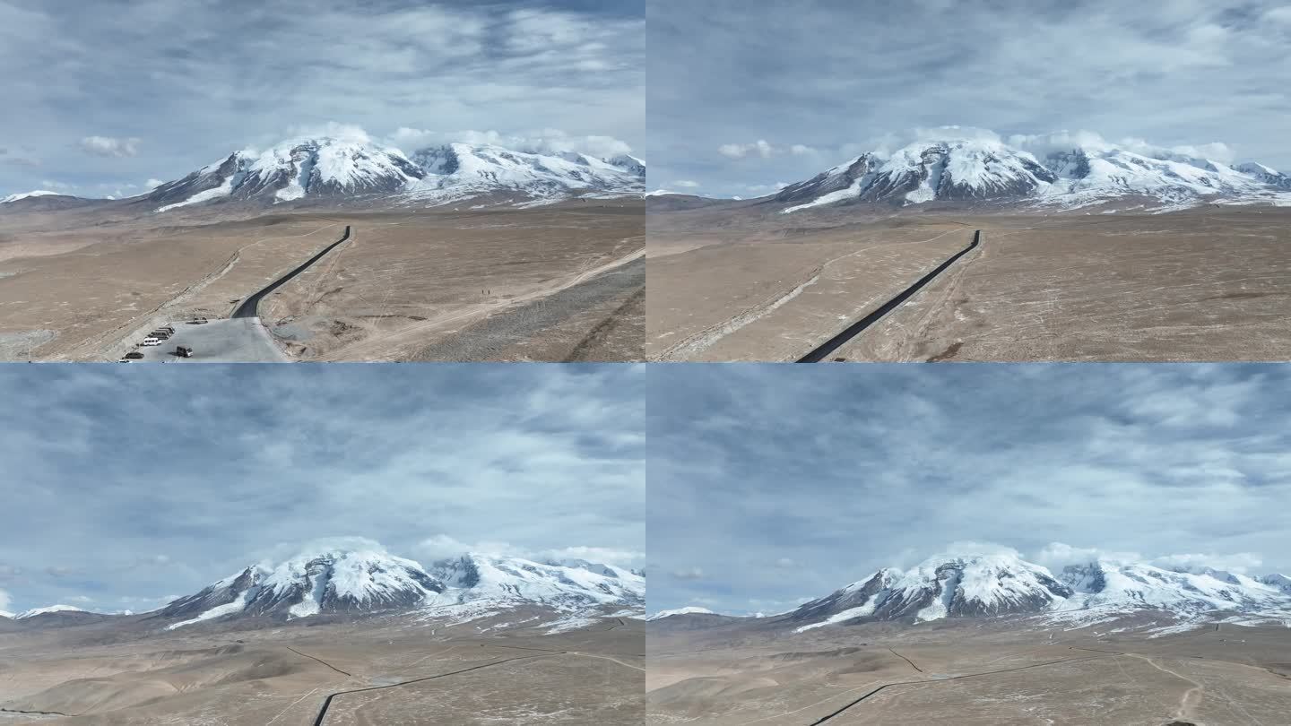 4K 大疆御3 慕士塔格峰冰川公园航拍