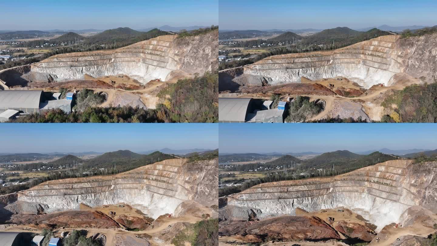 矿山采石厂山体破坏自然环境破坏
