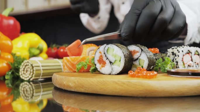 日式寿司卷