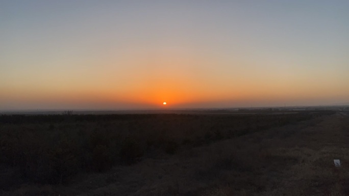 晚霞傍晚 夕阳西下夕阳红落日余晖落日