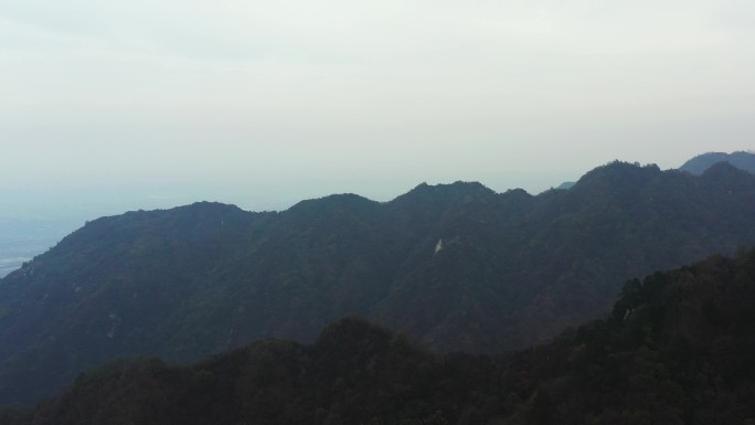 秦岭山脉秋季风景