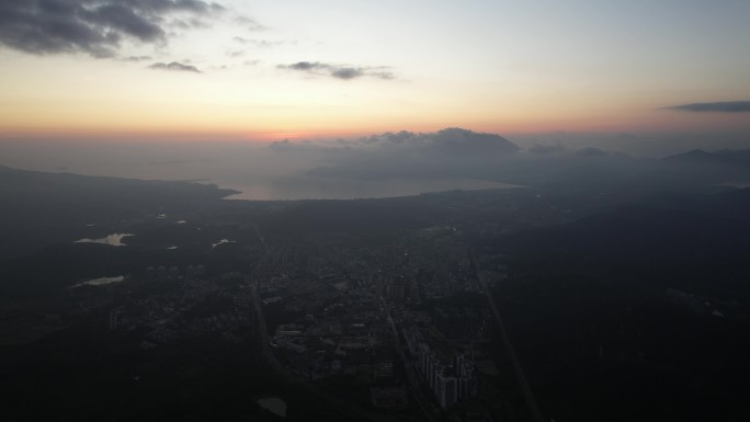 【正版素材】深圳大鹏新区全景