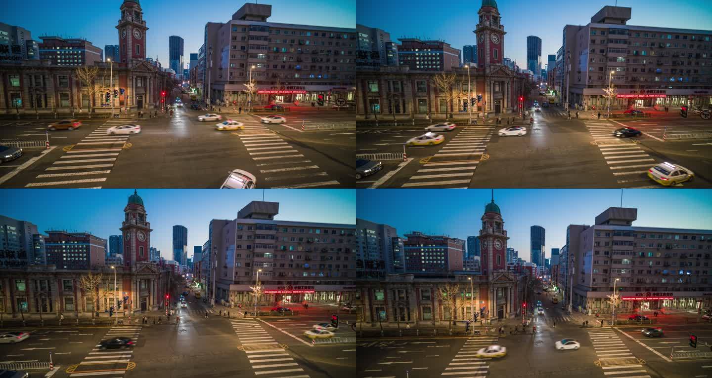 【高清6K】沈阳和平区老建筑街景航拍