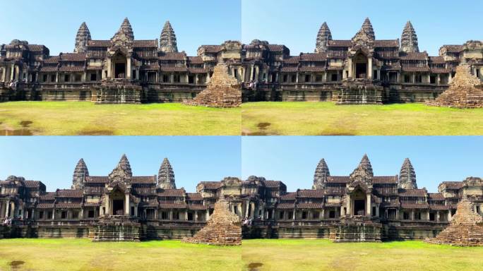 吴哥窟是为纪念毗湿奴神而建的寺庙建筑群，位于柬埔寨北部暹粒省吴哥地区