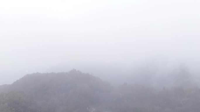 秦岭山脉秋季风景