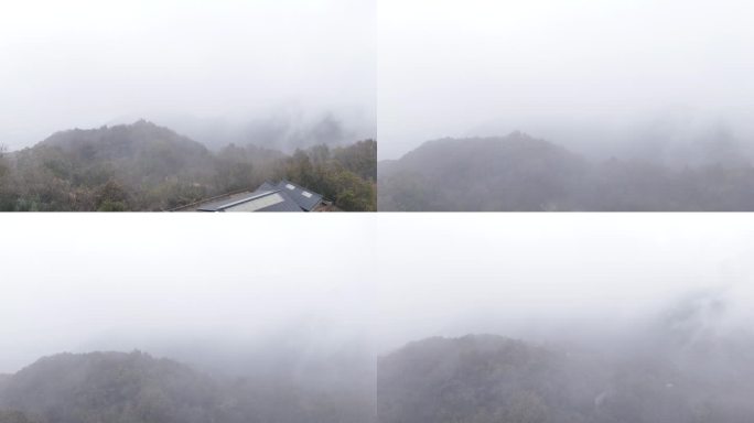 秦岭山脉秋季风景