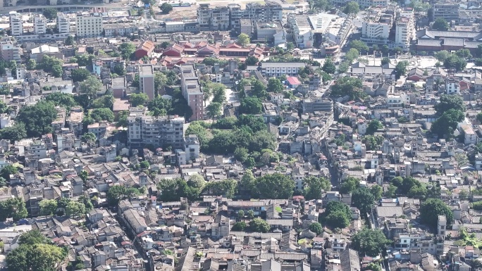 福建省揭阳市城区航拍