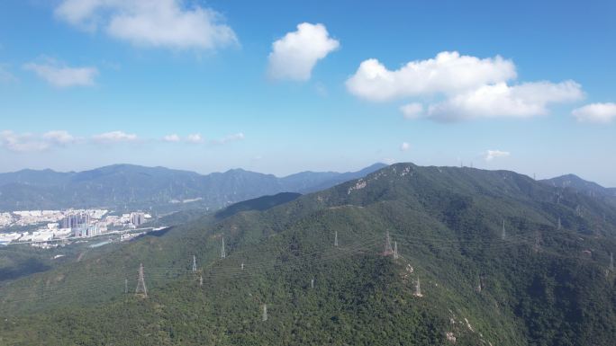 深圳山水风光 深圳求水岭