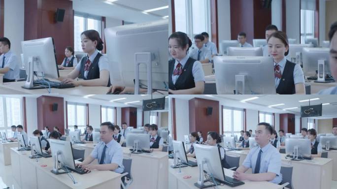 银行员工统一内部培训办公学习电脑系统操作