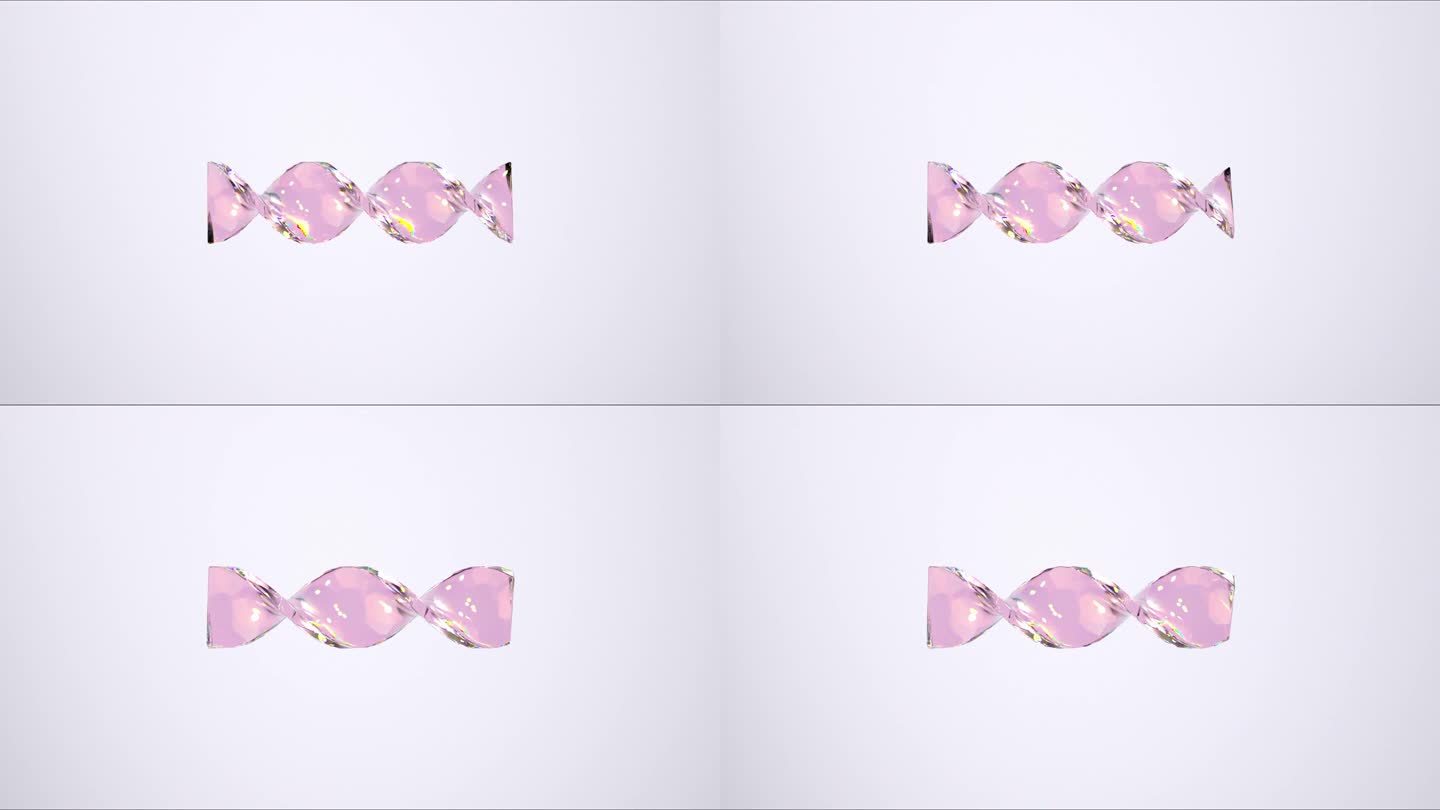 粉红色清晰抽象形状3d渲染运动抽象