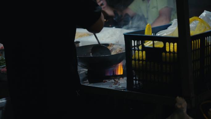 夜市集市烧烤