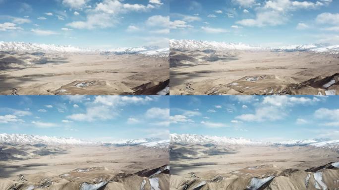 最美新疆航拍雪山帕米尔超清原创