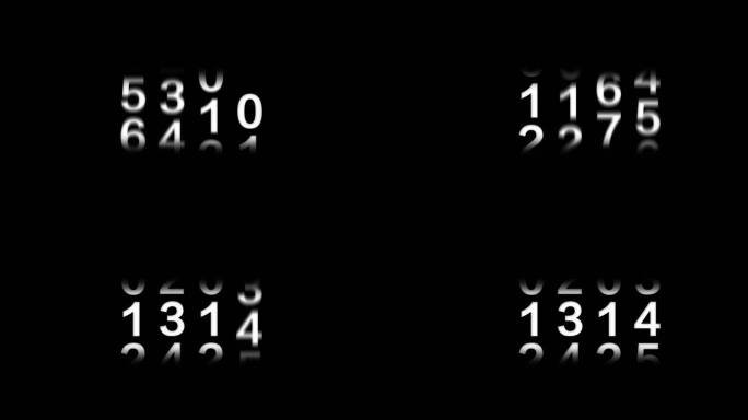 数字滚动