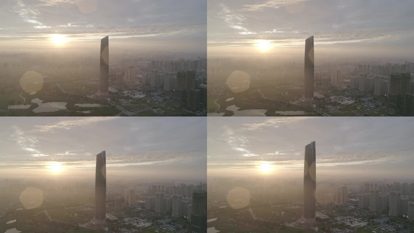 武汉地标建筑城市宣传片城市天际线