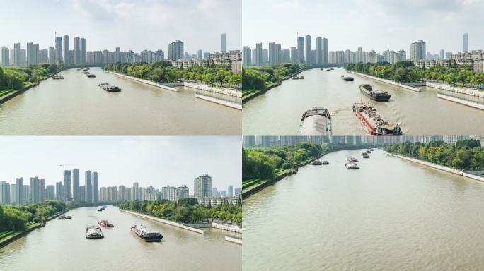 【4K】京杭大运河大气延时4