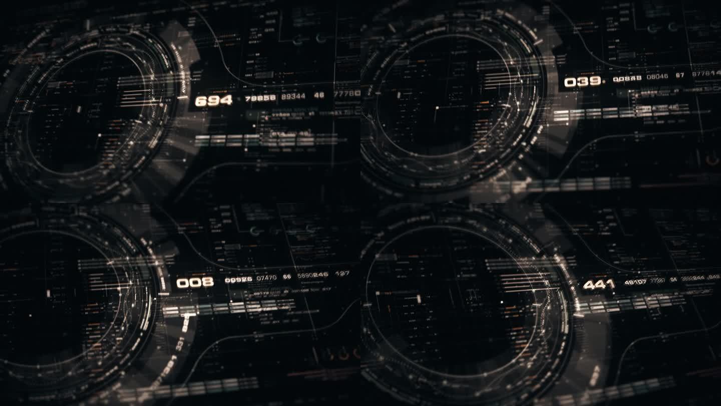 沉浸式数据矩阵显示,动态信息网络仿真