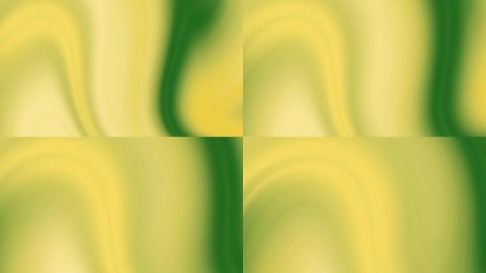 溅黄色和绿色漩涡油漆混合水。摘要背景股票视频
