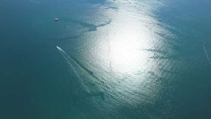 大海 海水 海平面  碧海蓝天