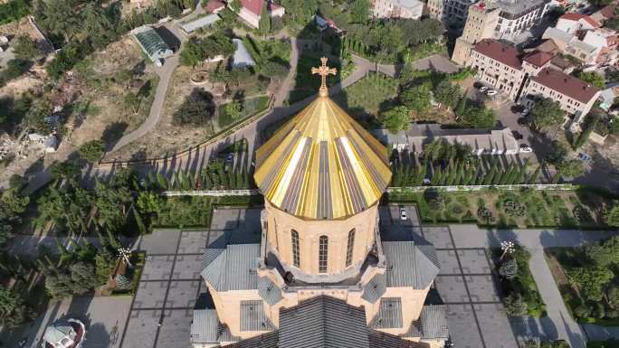 格鲁吉亚第比利斯圣三一教堂