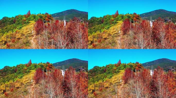 天台山国清寺山顶，金地岭，霞客古道