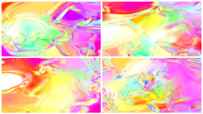 水彩颜色渐变色彩流动水墨抽象梦幻背景2