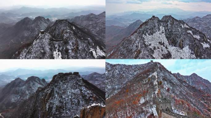 板厂峪雪景2京东第一楼附近2