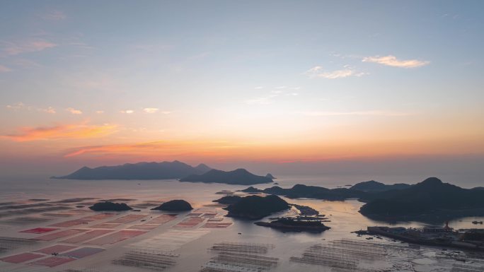 霞浦东壁村北壁村海边日出日落延时合辑