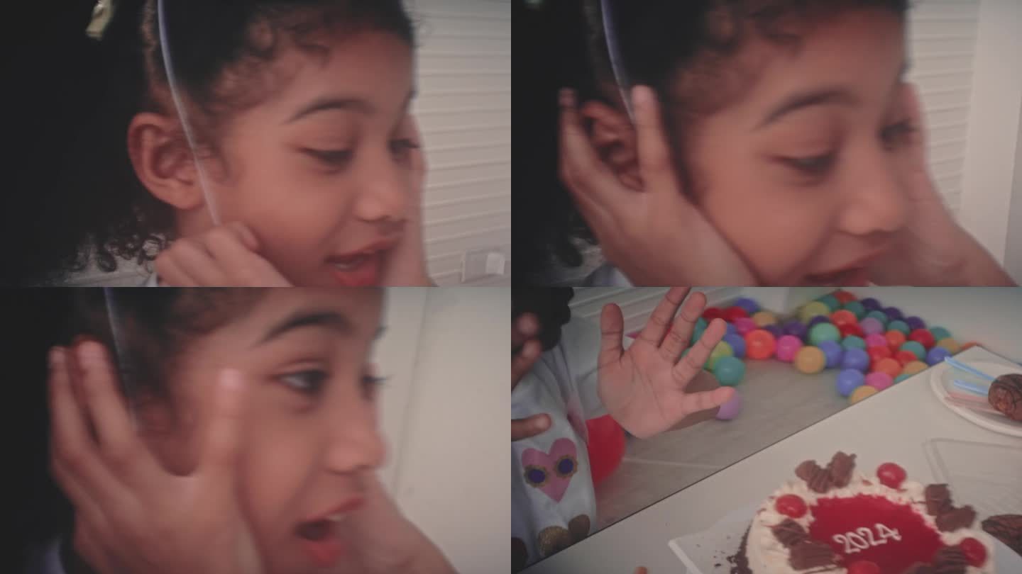 蛋糕惊喜过生日